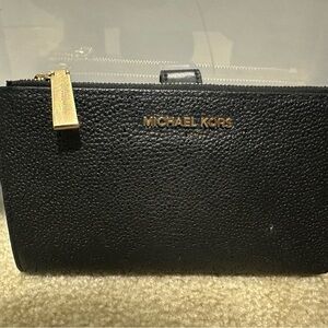Michael Kors Black Leather Wallet